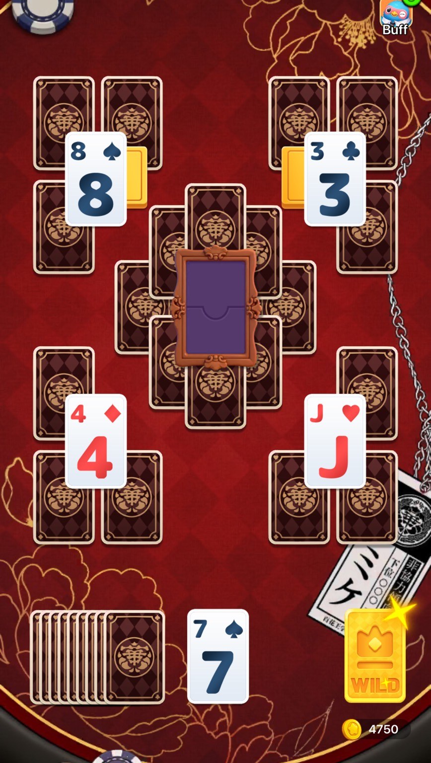 Tri Peaks Solitaire key art